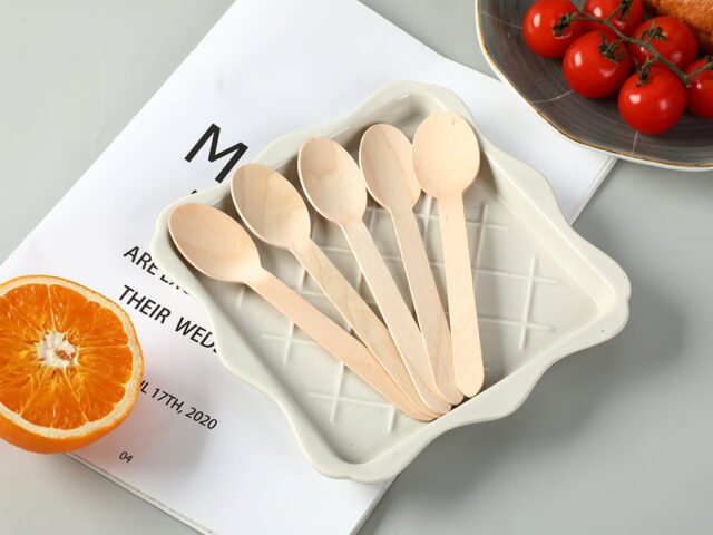 disposable wooden spoons